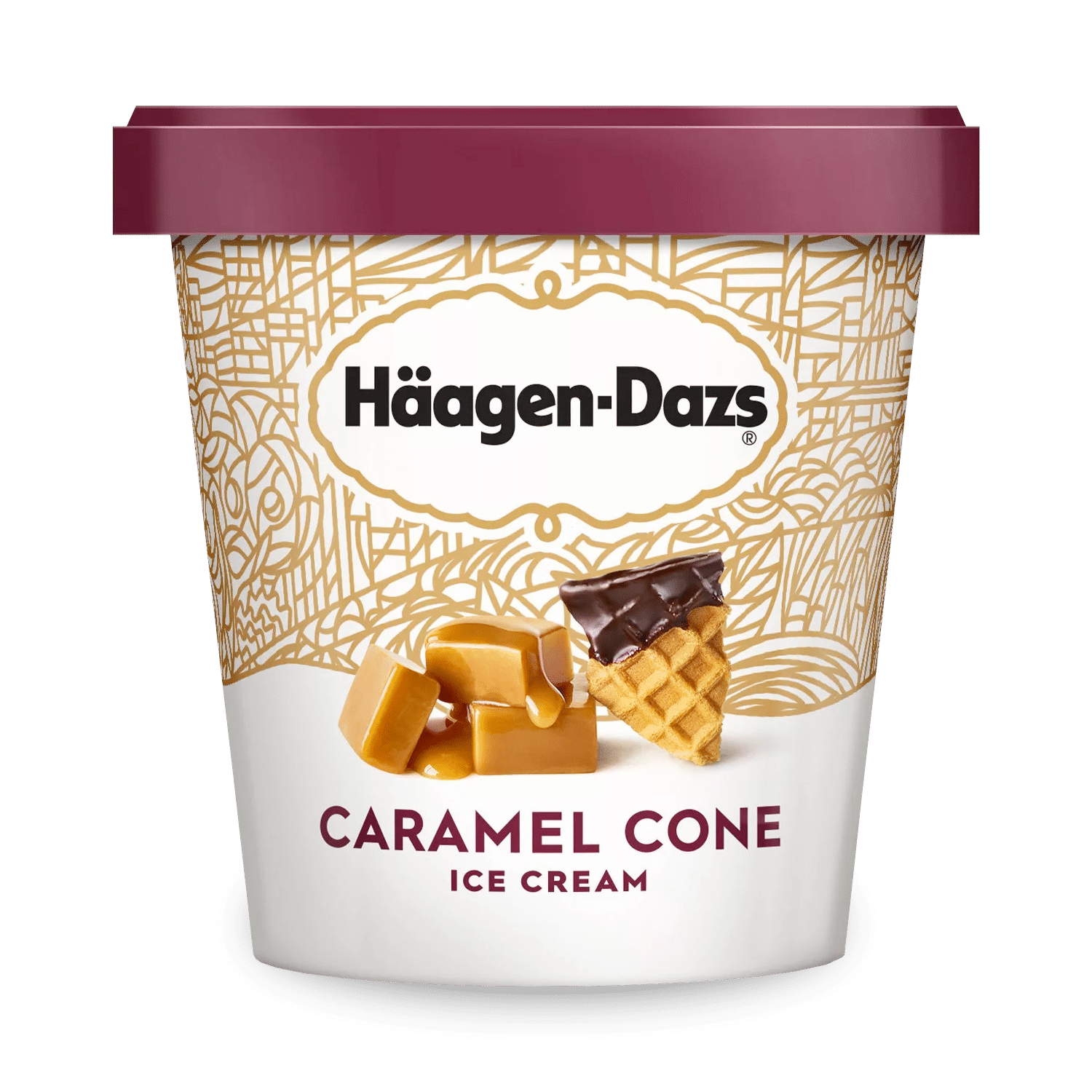 Haagen-Dazs Caramel Cone Ice Cream