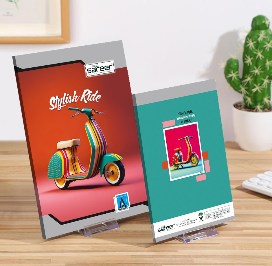 320 Page A4 Long book (Pack of 6 Notebook) - Image 4